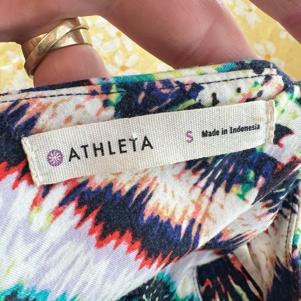 Athleta Santorini Multicolor Patterned Sleeveless… - image 6